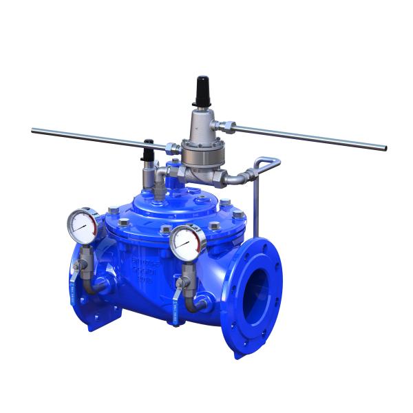 EPDM Body Seat Water Control Valve with Ductile Iron Construction and P500 Pilot for Industrial Fluid Management