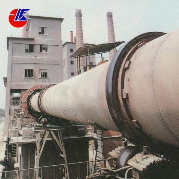 Cement Incinerator DRI Sponge Iron 350 Tpd Rotary Kiln