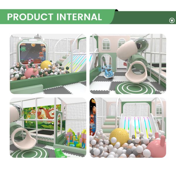 Soft Playground Park (100㎡) – Customizable Indoor Playland for Kids