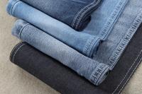 2/1 Main droite 100 Tissu en coton denim pour chemise 7,5 oz bleu foncé 180 cm de largeur