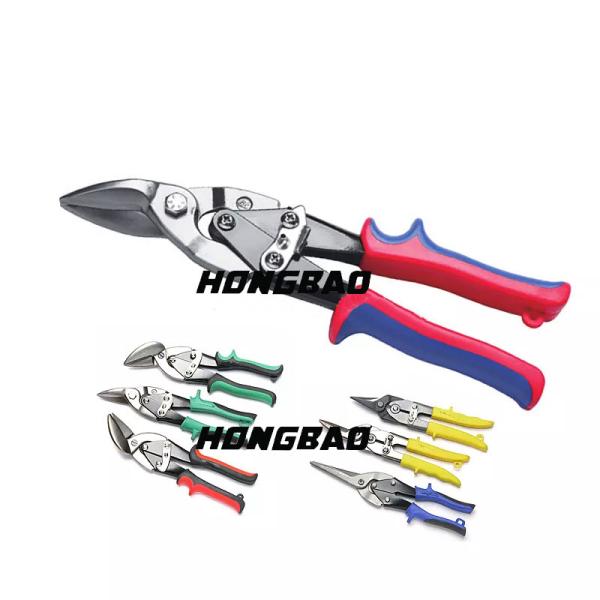 Left Hand Electric Heavy Duty Aviation Snips Yellow 9 10
