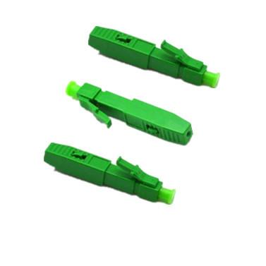 Conector montável do Lc da fibra do único modo do APC 50N do campo