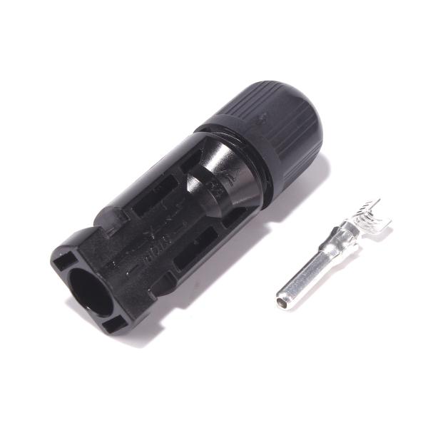 30A Solar PV Connector IP67  Waterproof 1500V DC Electrical 4mm Wire