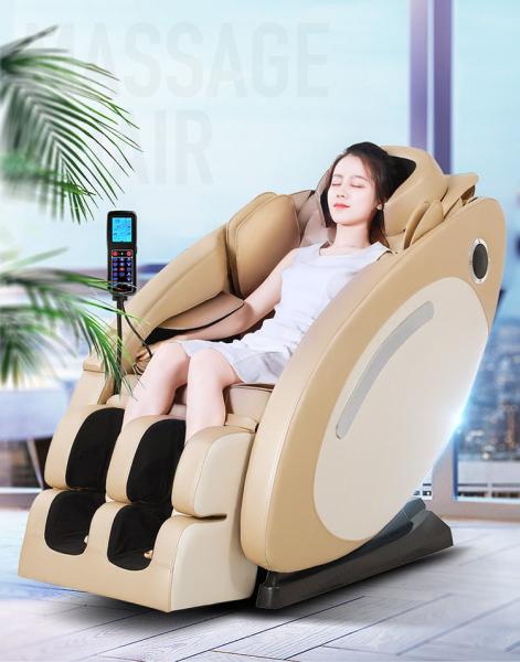 Calves Heating  Relax Massage Chairs 11cm 4d L Track Massage Chair Space Capsule