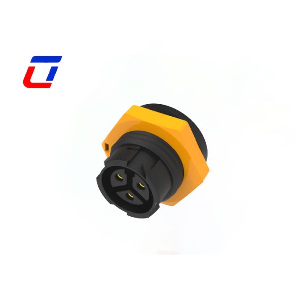 M16 Male Female 3 Pin Power Connector 10A Industrial Plug And Socket