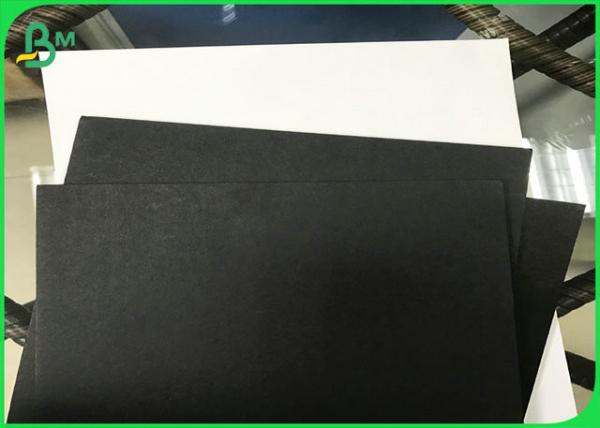 Placa de cartão preta cinzenta 150gsm 250gsm 300gsm 350gsm 450gsm caixa preta Gris de 1.5mm a de 3.0mm