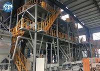12t/H secam a linha de produção sistema semi automático bonde do almofariz de controle resistente