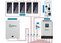 le système de panneau solaire de maison de 3kw 5kw 10kw 15kw 20kw 30kw avec la batterie adaptent aux besoins du client