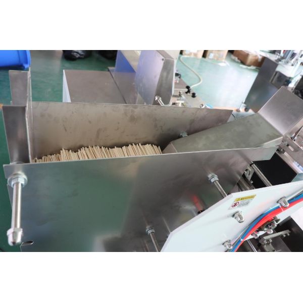 Extremely High Speed Automatic Counting Packing 2 In 1 Machine For Straight Stick Products