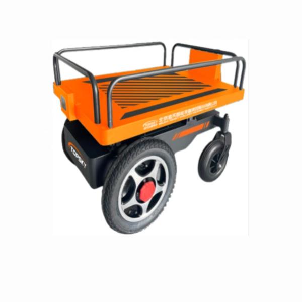 効率を最大化する小型追跡輸送ロボット