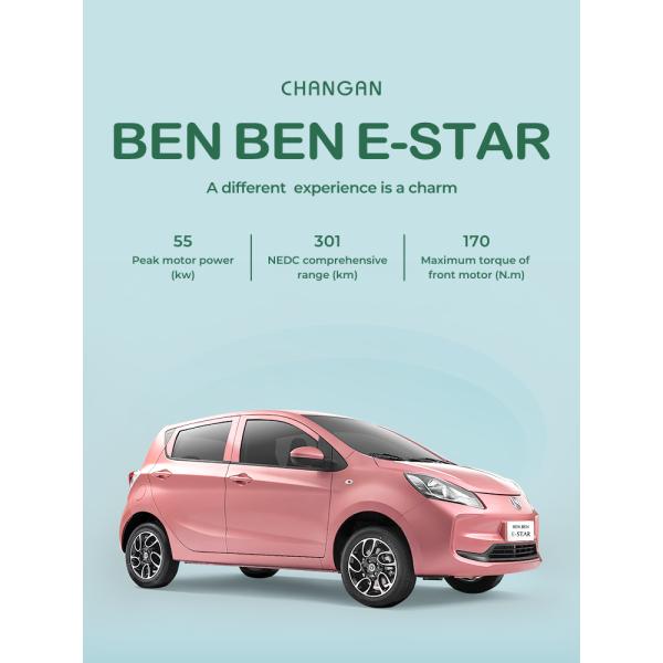Hot Sale Cheap Mini EV Car Motor Changan Benben E-Star Chinese EV Car