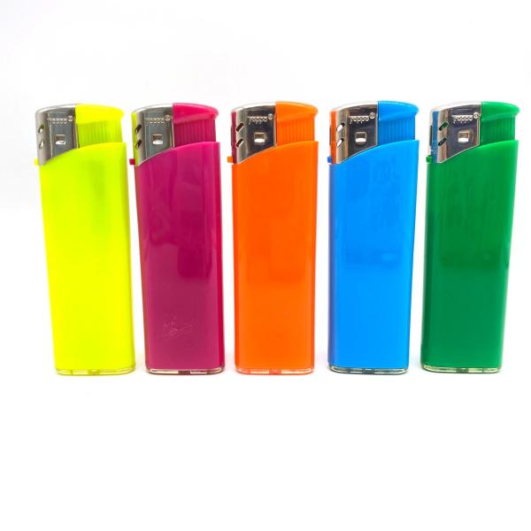 Fix Flame POM Material Disposable Gas Lighter Electronic Lighter Cigarette Garantia ISO