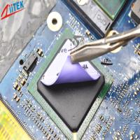 Remplisseur de la lacune en silicium conducteur à faible impédance thermique GPU CPU dissipateur de chaleur refroidissement pad d'interface thermique