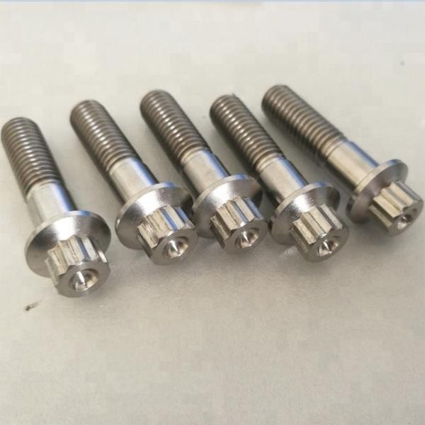 1.25 Pitch Flanged M8 Nuts in 6AL4V Grade Titanium for DIN Standard Mechanical Applications