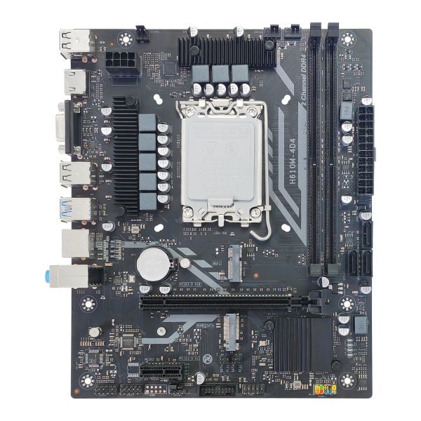 lga 1700 ddr4 motherboard factory hot sell h610m-4D4 mainboard  matx