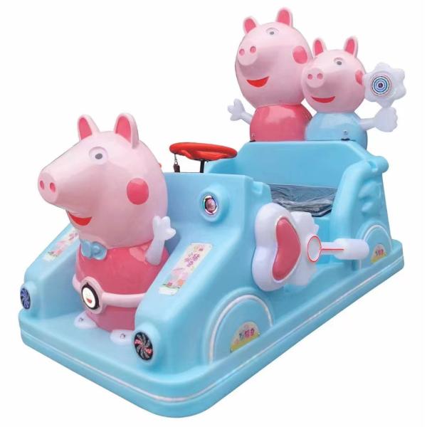 Taille du paquet 169cm*115cm*108cm Voiture électrique pour petits parcs d'attractions