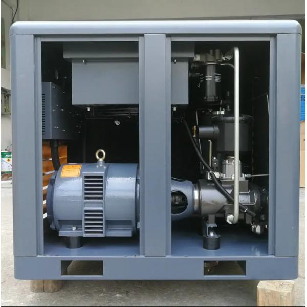 Compresseur d'air rotatif vis 10hp Pour le brossage de l'air / nettoyage par soufflage / boulonnage / Plug à mâle tuyau de jardin