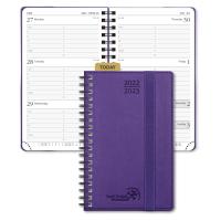 Professionnels pourpres de Softshell Mini Planning hebdomadaire For Students de Spiralee