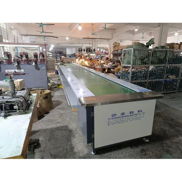 Shoe Making Assembly Activation Cementing Line with Working Speed of 0-3000mm/minute and Customized Stainless Steel Build