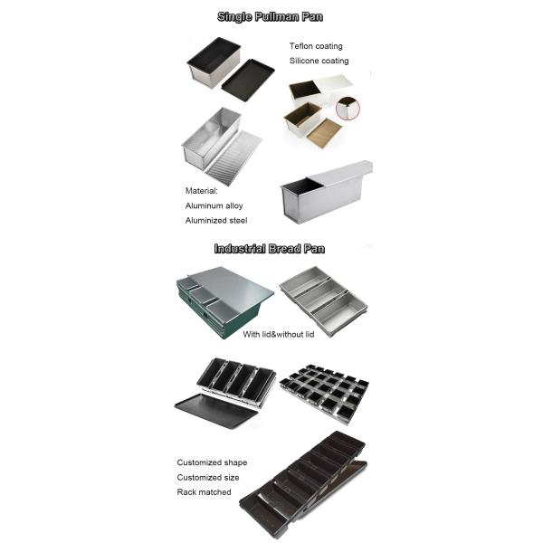 RK Bakeware China-Алюминиевая сталь 3 ремни Ржаные маки Хлебная сковородка Стеклянная