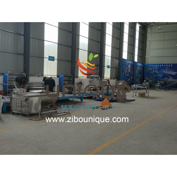 Машины для очистки лука Маленькие и большие Машины для очистки лука 4970*1510*1813 мм 3 кВт