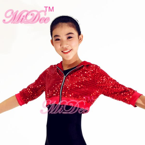 Sequins Hoodies Hip Hop Dance Costumes Jacket Street Dance Costumes Performance Competition Sport Jacket Dresses