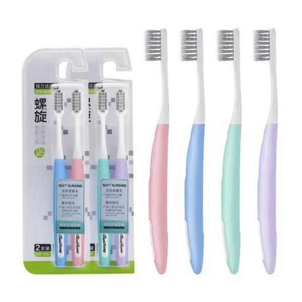 Anti Scratch Eco Friendly Hotel Toiletries Customized Private Label Bamboo Toothbrush Bristles