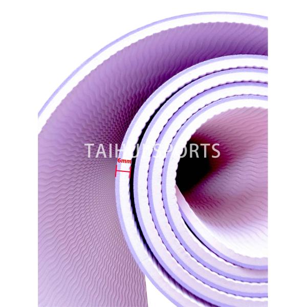 TPE йога тренажерные фитнес-матки, высокая плотность непроскальзывающая тренажерная коврик