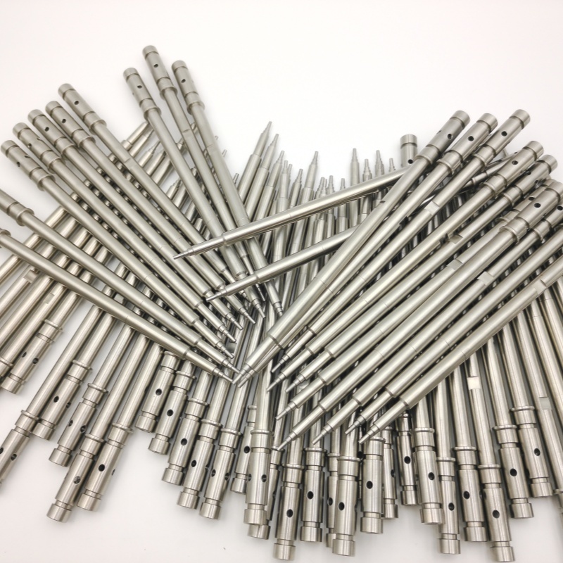 Medical Metal Blowing Deep Hole Long Shaft Side Hole Needle CNC Machining