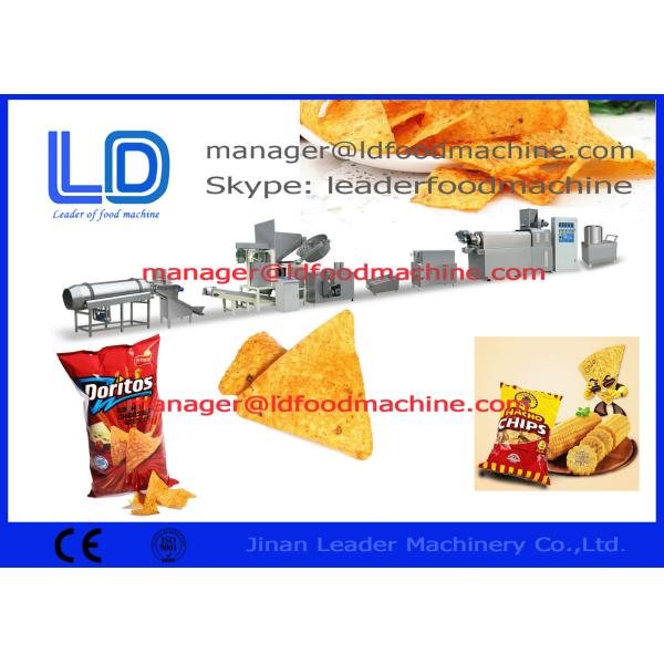 Multi-functional wide output range Doritos Tortilla Corn chips Frying Snacks Machine