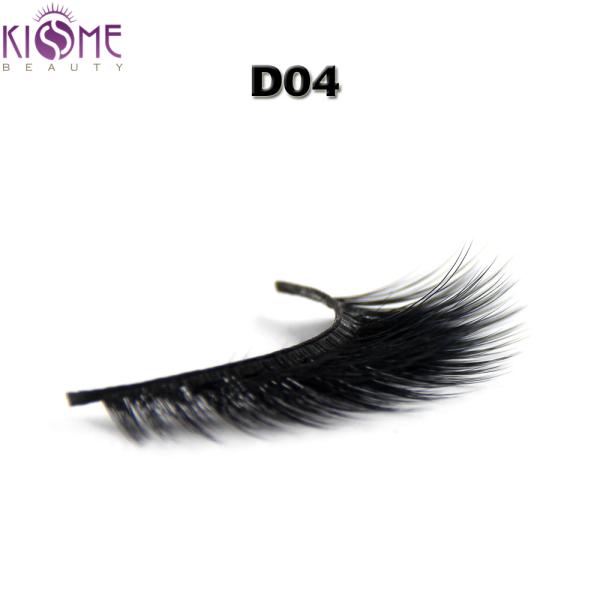 Full Strip Thick Silk Individual Lashes Heavy Density For Wedding Makeup