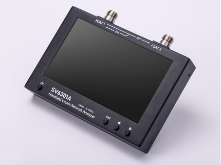 SYSJOINT SV6301A Handheld Vector Network Analyzer with 1MHz-6.3GHz Range 7-inch IPS LCD and TDR Function for Accurate Measurements