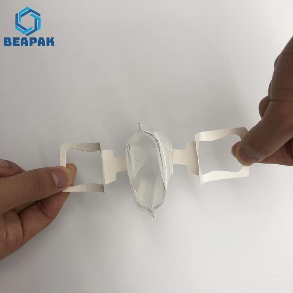 Eco Friendly Sealable hanging ear One Cup Coffee Filter Bags