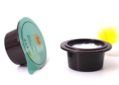 Recipiente da vagem da máscara da impressão da marca própria com único bloco do filme de alumínio da selagem para a argila facial da máscara da lama