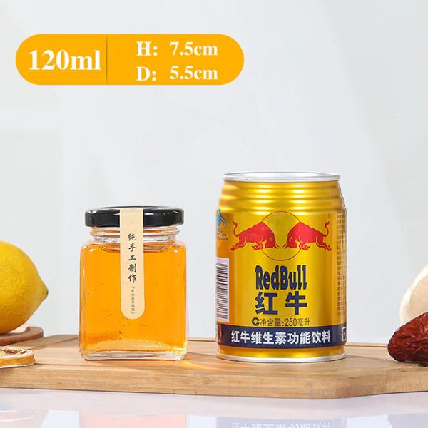 Transparent Glass Jam Jar Sealed Cans Lids With A Plastisol Liner Customized