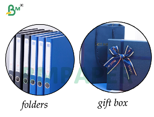 2mm 2,5mm Un côté bleu laminé gris arrière-planche pour la boîte cadeau 31 x 43 pouces