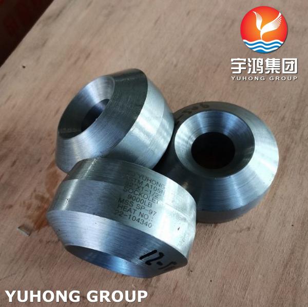 A105 Integrally Reinforced Forged Branch Outlet Fittings Socket Welding MSS SP-97
