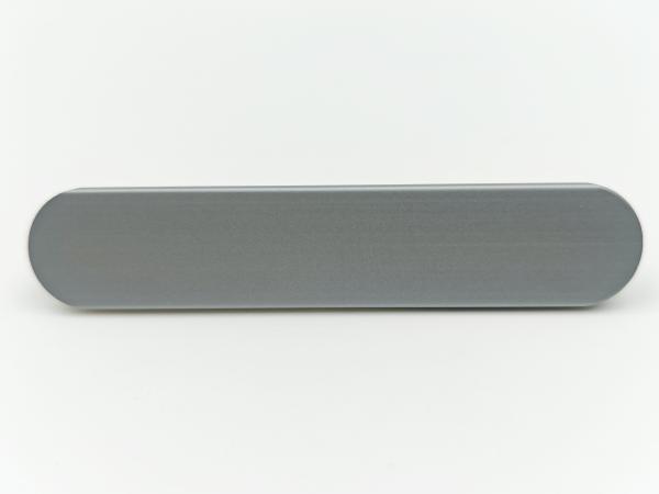 Kitchen Solid Aluminum Brushed Cabinet Handles , Wardrobe Door Handles