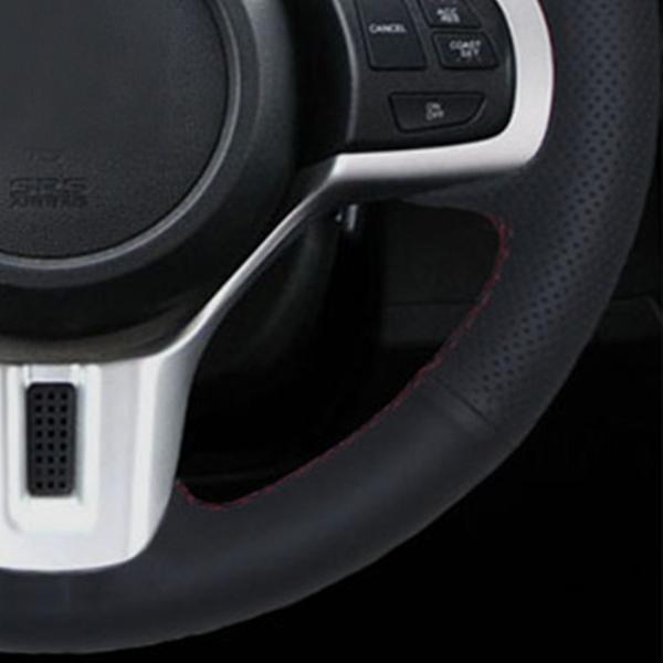 Customize Your Own New Genuine Leather Suede Stitched DIY Car Cover Steering Wheel Wrap for Mitsubishi Lancer 10 EVO Evolution