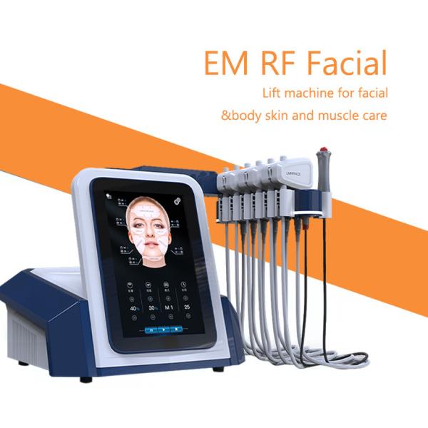 EMS Скульптура EMRF Лифтинг лица Удаление двойной подбородок Машина для похудения