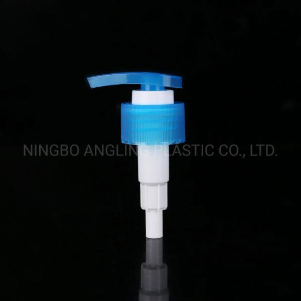 28/410 Blue Ribbed Lotion Pump for Hand Pump 2cc 4cc Output Entrega rápida