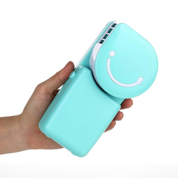 NEW Mini Rechargeable Portable LED Handy USB Air Conditioner Cooling Fan GK-F02