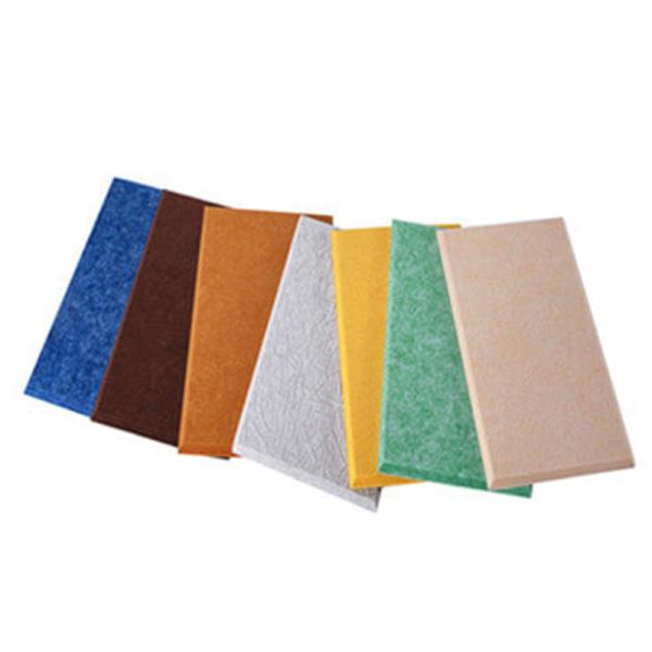 Животное полиэстерное фильт 7,5 мм белые акустические звуковые панели для церквей