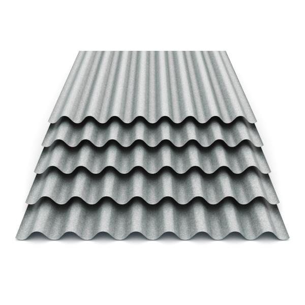 Погруженные оцинкованные гофрированные металлические кровельные листы