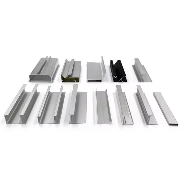 Commercial Cabinet Aluminium Frame Profile For Wardrobe Doors T3-T8