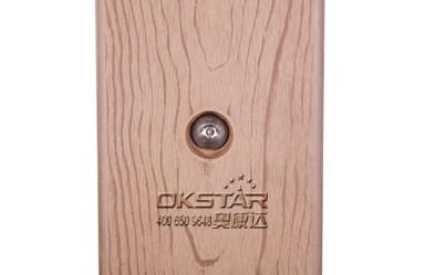 wood outdoor fitness chest press machine chest exercise equipment for old people