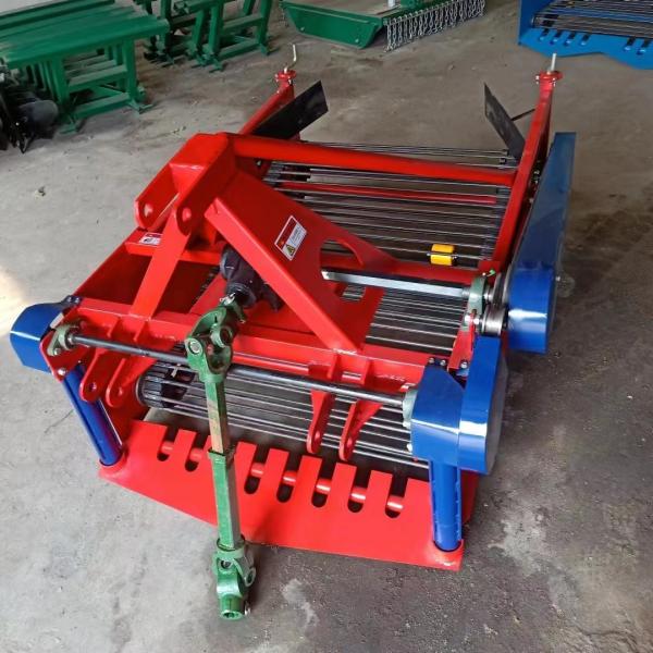 Agricultural Potato Harvesting Equipment Red Blue 1m Collection Box