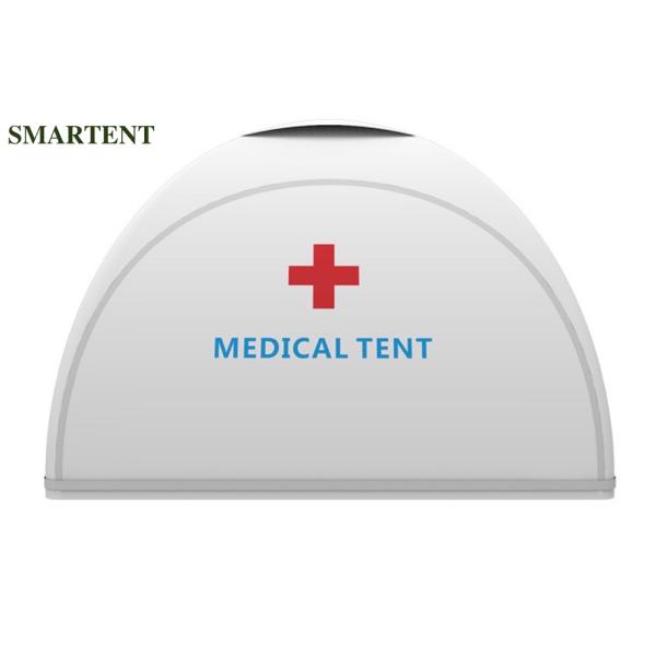 Isolation Inflatable Medical Tent Oxford TPU 3MX3M Portable White Transparent