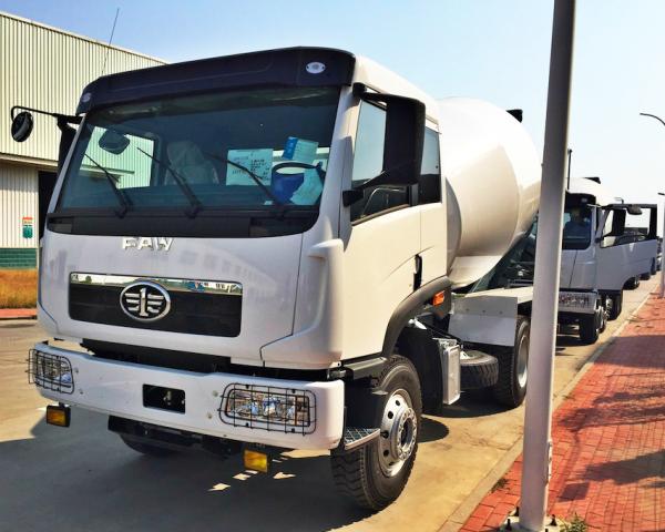 FAW Brand New Concrete Transport Truck 8m3 Volume 250kw Max Output