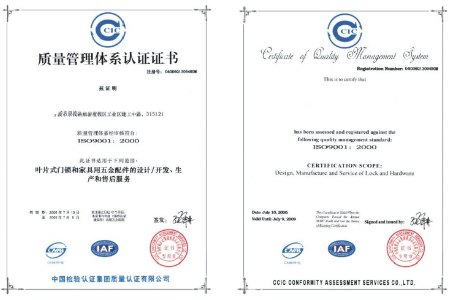 Guangxi Royal Technology Co.,Ltd. Сертификации